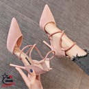 Sapato de Salto Alto Skinny vazada Romântica Sensual e Safada - 50% DE DESCONTO + FRETE GRÁTIS !