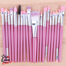 Conjunto de Pincéis Maquiagem Profissional Cabo Macio