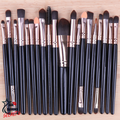 Conjunto de Pincéis Maquiagem Profissional Cabo Macio