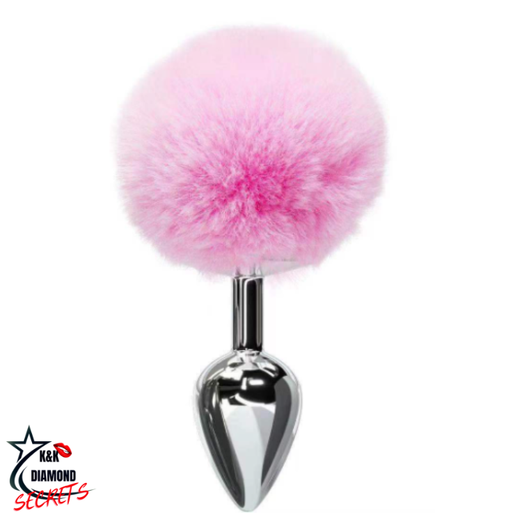 Plug anal Cauda de Coelho Romântica Sensual e Safada - 50% DE DESCONTO + FRETE GRÁTIS !
