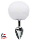 Plug anal Cauda de Coelho Romântica Sensual e Safada - 50% DE DESCONTO + FRETE GRÁTIS !