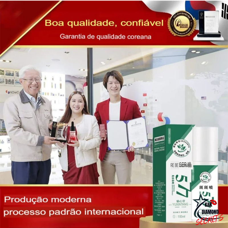 577-Spray Remove manchas de SOL, IDADE, GRAVIDA E MELASMA! 50% DE DESCONTO + FRETE GRÁTIS!