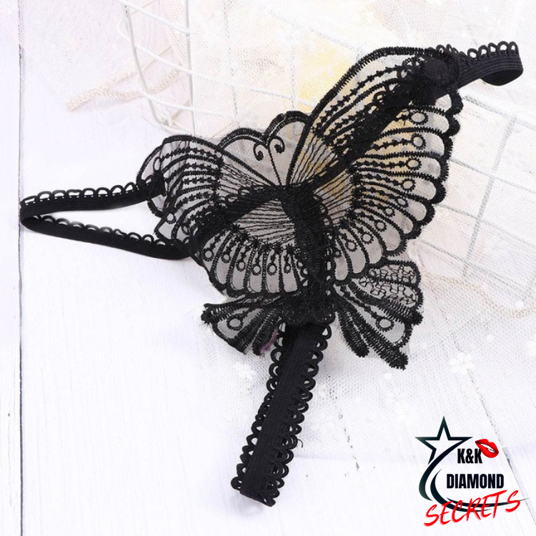 Calcinha Borboleta Sensual Romântica Sensual e Safada - 50% DE DESCONTO + FRETE GRÁTIS !