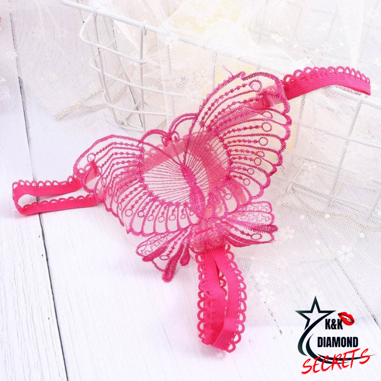 Calcinha Borboleta Sensual Romântica Sensual e Safada - 50% DE DESCONTO + FRETE GRÁTIS !