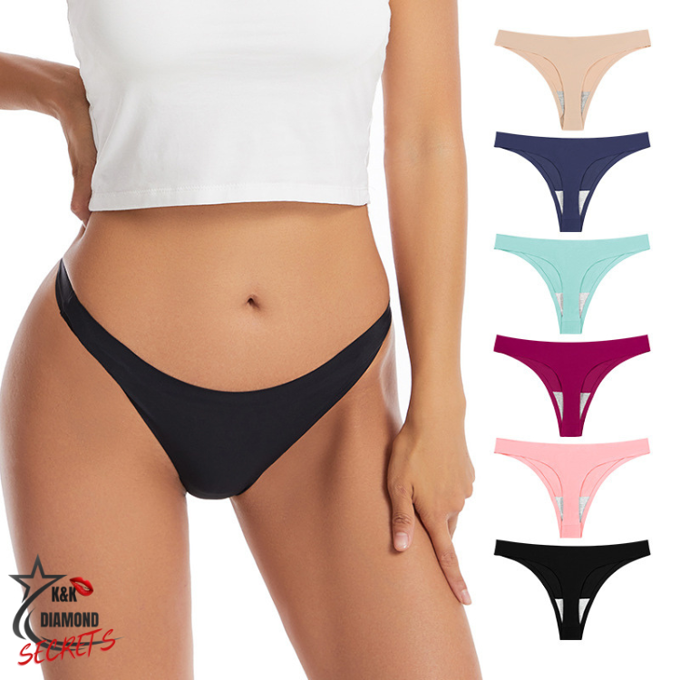 Calcinha American Verão Esportes de Seda sem Costura Sexy