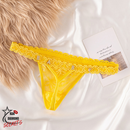 Calcinha Renda Coração Strass Romântica Sensual e Safada - 50% DE DESCONTO + FRETE GRÁTIS !