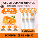 Esfoliante Gel Orange Acabe de Vez com Manchas Escuras _ Mais de 50% OFF + Frete Grátis !