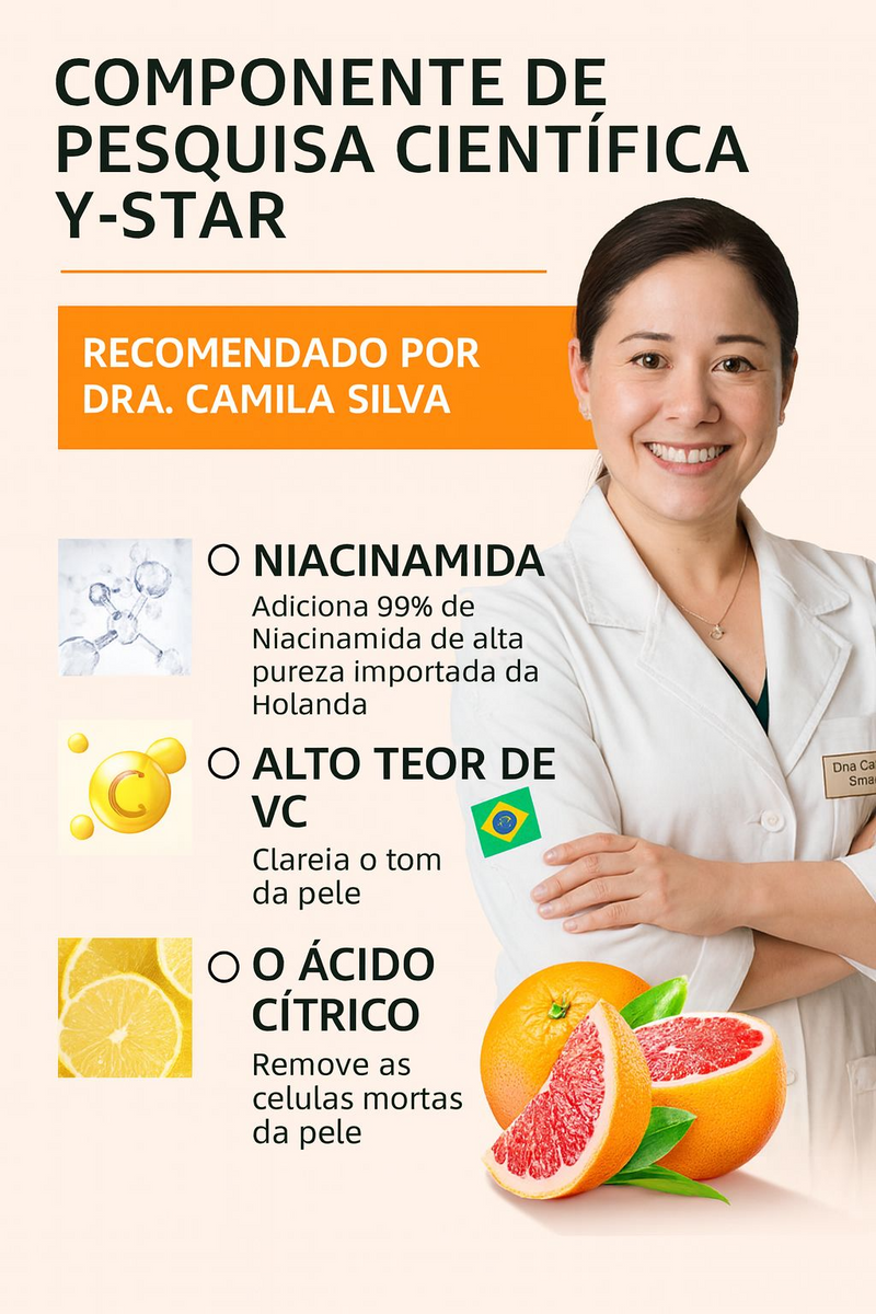 Esfoliante Gel Orange Acabe de Vez com Manchas Escuras _ Mais de 50% OFF + Frete Grátis !